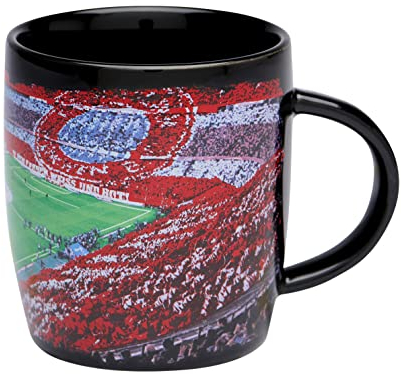 FC Bayern München Tasse - Allianz Arena - schwarz Kaffeetasse Stadion- Innenaufnahme FCB