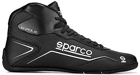 Sparco Kart Schuhe K-Pole SCHWARZ/B Größe 35 EU