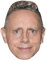 Martin Gore (Smile) Maske aus Karton