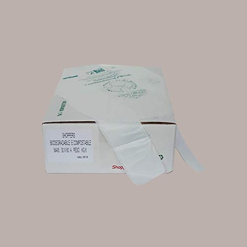 Lot de 330 sachets biodégradables compostables pour emballages alimentaires 18 g (30 + 10 + 10 x 60 cm)