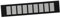 400x80mm Aluminium Dunkel Braun Lüftungsgitter Stegblech Lüftung Alu-Gitter Gitter Möbelgitter Möbellüftung