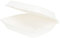 BIOZOYG Zuckerrohr Burger-Box mit Klapp-Deckel I 50 St. kompostierbare Imbiss-Verpackung aus Bagasse - biologisch abbaubar I Pommes-Menü-Box quadratisch I Lunch-To-Go-Box 25 x 20 x 7,5 cm 50 Stück