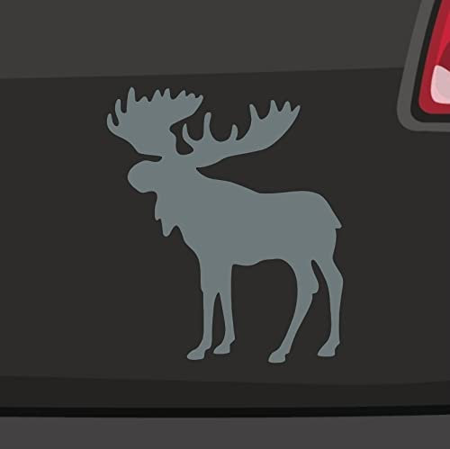 Elch Aufkleber -6 Größen 21 Farben- Moose Schweden Norwegen Alia Finnland Geweih