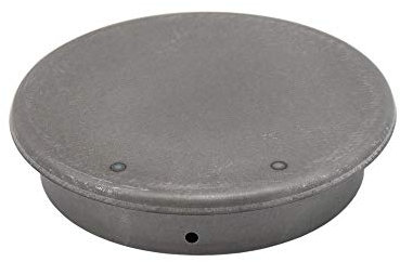 LANZZAS Ofenrohr Blinddeckel - Durchmesser Ø 160 mm - unlackiert | Rauchrohr Abgasrohr Kaminrohr