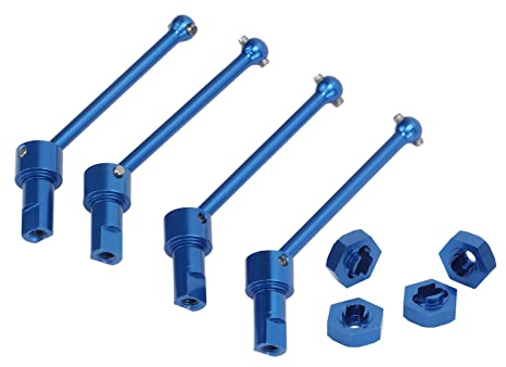 Antriebswelle Vorne Hinten, CVD-Antriebswelle aus Aluminiumlegierung für Traxxas Latrax Teton 1/18 RC Car (Blau)