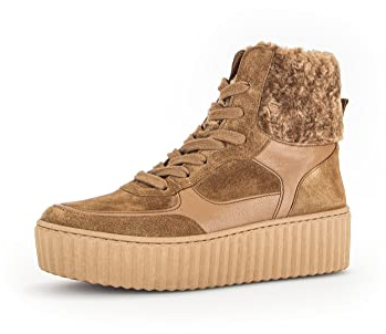 Gabor Damen Schnürstiefeletten, Frauen Schnürboots,Best Fitting,Warmfutter