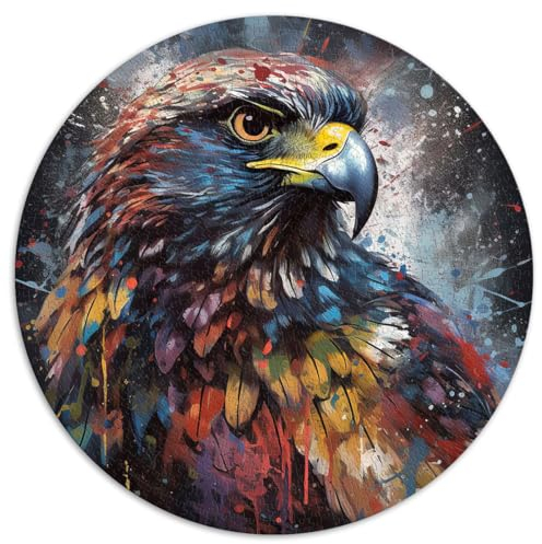 Puzzles, Falkenmalerei, 1000-teiliges Puzzle, Lernspiele, Premium-Karton, präzises Zusammenstecken, für Erwachsene Kinder ab 14 Jahren, Spielspielzeug für Erwachsene, 67,5 x 67,5 cm