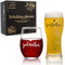Joymaking Wine & Beer Glass Set - Godparents Gift for Special Occasions
