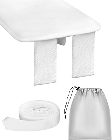 QWORK® 20 cm unisci materassi, collega ed espandi facilmente il letto, bianco