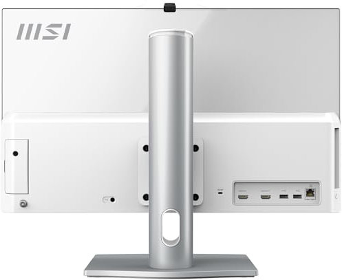 MSI Modern AM242TP 12M-855FR PC Tout-en-Un - 23.8 IPS, Intel Core i7-1255U, 16 Go DDR4, SSD 1 to NVMe, WiFi 6E, Webcam et Haut-parleurs intégrés, Clavier et Souris sans Fil, Windows 11 Pro - Blanc