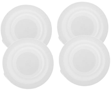 OUNONA 4pcs Water Glass Lid Plug Replacement Caps Water Bottle Lid Stoppers Belly Bottle Stopper Accessories Water Bottle Lid Cover Caps Water Bottle Lid Vent White