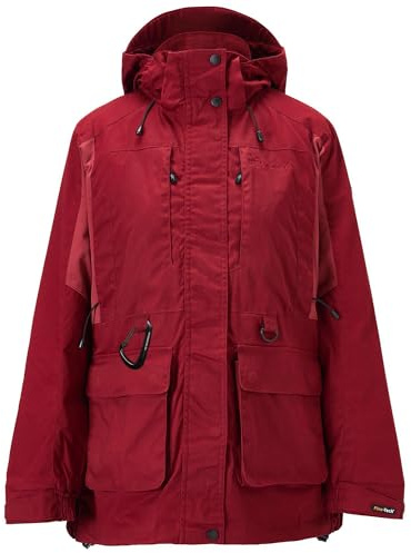 Pinewood Damen Dog Sports Trainer Extreme Jacke - Hundesport- und Outdoorjacke Damen - wind- und wasserdicht mit vielen Taschen und praktischen Details, ideal für Hundetraining