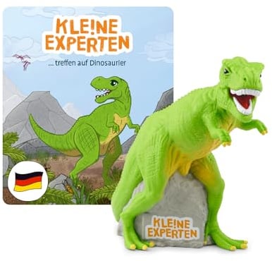 tonies Hörfigur für Toniebox, KLE!NE Experten treffen auf Dinosaurier, Hörspiel mit spannendem Wissen für Kinder ab 3 Jahren, Spielzeit ca. 57 Minuten