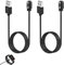 2 Pièces Universel Chargeur Montre Connectée, 2 Pin 2.5mm Magnétique Chargeur pour Smartwatch, Charge Rapide et Sécurisée, Compatible avec Montres Sportives Accessoires Électroniques, Design Portable