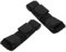 CALLARON 2 Piezas Guantes de comida comiendo brazalete Titular para utensilios manguito universal para personas mayores manguito portautensilios universal porta utensilios tela oxford Negro