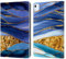 Head Case Designs Licenza Ufficiale UtArt Mari d'oro Notte Oscura Marmoreo Custodia Portafoglio in Pelle Compatibile con Apple iPad Air 11 2020/2022/2024/2025