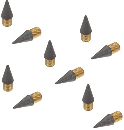 Holibanna 10piezas Lápiz Duradero Punta Sin Tinta y Cabezal Reemplazable Para Estudiantes Para Dibujo y Escritura Sin Afilar