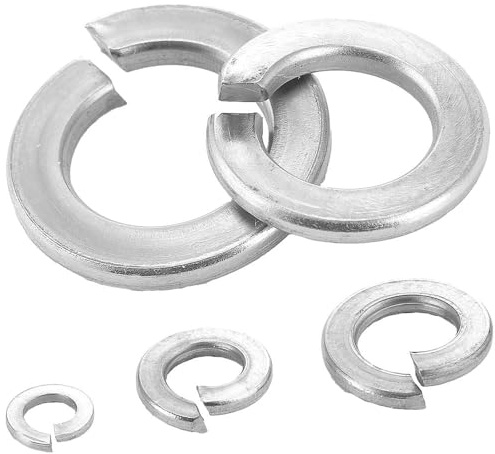 25 Stück Federringe M6 Edelstahl A2 Sicherungsscheibe Form B Federscheiben DIN 127 WIBTEC®