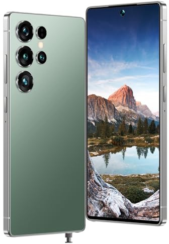 Smartphone K25 Ultra Débloqué, Plein Écran 7,3 Pouces, 8 + 256 Go, Android 14, Appareil Photo 108 MP, Double SIM, WiFi, GPS, Batterie Durable, Téléphone Portable Économique pour Un Usage Quotidien
