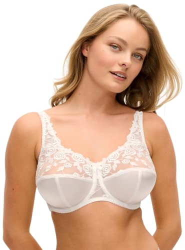 Fantasie Women's Belle Floral Lace Balcony Bra with Underwire Demi Bra (Pack of 1)