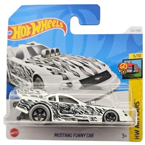 Hot Wheels 2010 Ford Mustang Funny Car HW Racing 10/10 PURPLE #158 by Hot Wheels