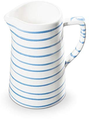 GMUNDNER KERAMIK Acqua brocca, Ceramica, Dizzy Blue, 23.6 oz