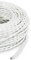 Cavo Elettrico Treccia/Trecciato Rivestito in Tessuto. Colore Bianco. Sezione 2x0.75 - 10 Metri