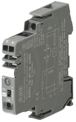 ABB EPD24 EPD24 Elektronischer Schutzschalter 24V 1, 2A DIN-Hutschiene, Elektronische Auslösekurve L. 83 mm x 12.5mm