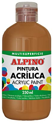 Alpino DV000027 - Botella pintura acrílica escolar
