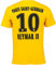 Paris Saint-Germain Herren-T-Shirt, Neymar Jr. – offizielle Kollektion, Erwachsenengröße M gelb