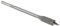 GTSE 10mm Flat Wood Drill Bit for Wooden Surfaces, Plywood, Chipboards, Soft Wood and Hard Wood