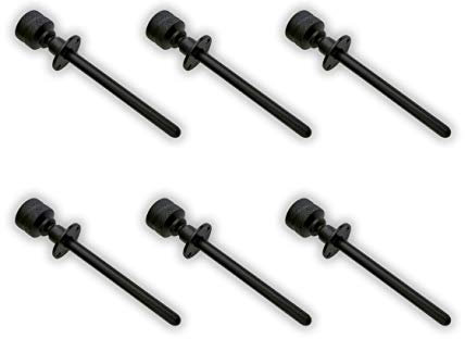 PASADOR SEGURO CORREDERA/PERSIANA NEGRO PACK 6UDS