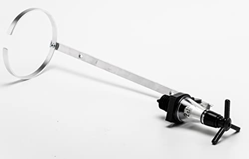 BARCRAFTERS Dosiergerät 2 cl + runde Halterung für 3 | 4 Liter Flaschen Spirituosen Portionierer Schnaps Spender