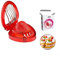 Strawberry Slicer Tool Huller Cutter Egg Divider Fruit Red Stainless Steel Portable Household Kitchen Gadgets Household Supplies