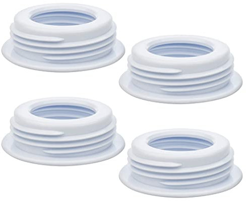 Maymom Bottle Thread Changer for Lansinoh Pump to use Standard Bottle (Compatible with Medela Bottle) 4pcs