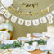 amscan 9915639 Wimpelbanner mit Botanischer Feier, Dekoration, Gold