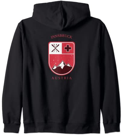 Innsbruck Österreich Kapuzenjacke