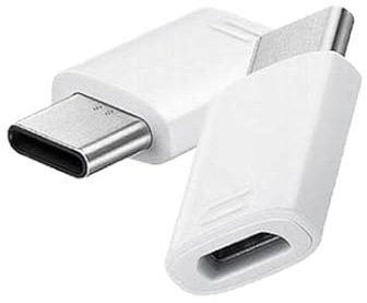 Mr. Gadget's Solutions® Convertidor micro USB hembra a tipo C macho, transferencia de datos y adaptador de carga para Android, compatible con Chromebook Galaxy S20 Note 10, Pixel 4 y más, color blanco