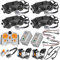 Habow 38pcs Power-Function Technic-Parts Kit Train-Motor Speed Remote Control Battery Box Récepteur Extension Wire Light Switch Compatible avec Marques de Blocs de Construction Grand Public Kit.