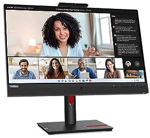 Lenovo ThinkVision T24mv-30 23.8-inch FHD VoIP USB-C Monitor :: 63D7UAT3UK (Monitors > Monitors)