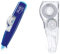 PLUS Japan, Korrekturroller MR nachfüllbar, blau, Stiftform, 6m x 4.2mm, Set mit Nachfüllbad