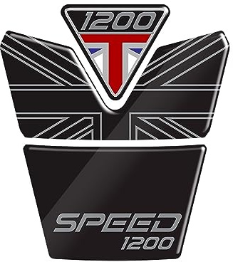 UPIKIT Motorrad Tank Pad Schutz Gel Aufkleber Aufkleber Schutz Für Triumph Speed Triple 1200 RR 2022 2023 (Farbe : 1)