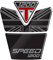 UPIKIT Motorrad Tank Pad Schutz Gel Aufkleber Aufkleber Schutz Für Triumph Speed Triple 1200 RR 2022 2023 (Farbe : 1)