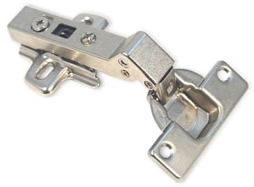 Hettich Intermat 9936 - Cerniera angolare W45 per mobili, cerniera porta, base 0 mm