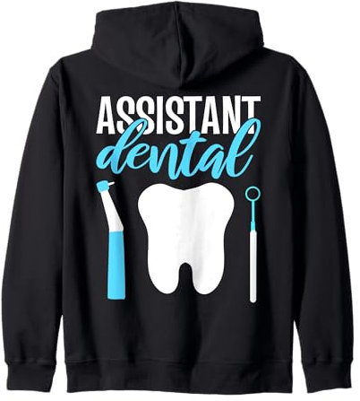 Assistente dentale Odontoiatria Igienista Felpa con Cappuccio