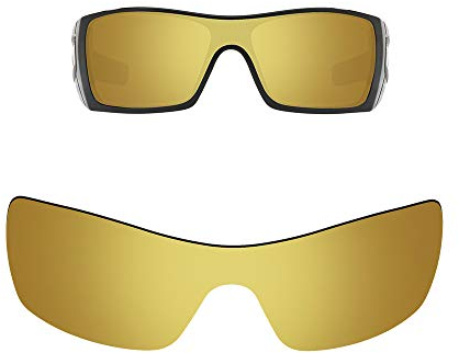 HiCycle2 Lentes de repuesto polarizadas para gafas de sol Oakley Batwolf, múltiples opciones, marrón