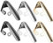 6pcs Shoe Pointed Metal High Heel Pointed Tips Triangle High Heel Caps Pumps Covers for Women Dress Shoes Protection Repair Supplies