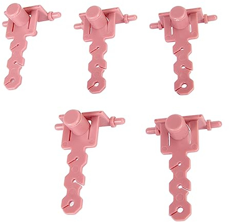 5 Pcs Knitting Machine Tensioners Plastic Tension Fork Replacement Guide | Adjustable Tension Range for Loose to Tight Knitting, Boost Efficiency, Adapter for Machine Knitting