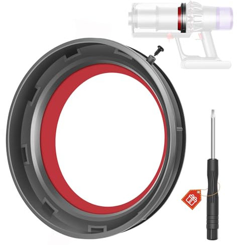 RUKHOOL Dust Bin Top Fixed Sealing Ring for Dyson V11 V15 Replacement Parts SV14 SV15 SV22 SV17 Vacuum Cleaner Repair Accessories Canister Ring Dust Bucket Attachment Dirt Container Cup Seal Part