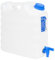 vidaXL Garrafa de Agua con Grifo plástico Transparente 15 litros, contenedor de Agua, Jarra de Agua, depósito de Agua, contenedores de Agua